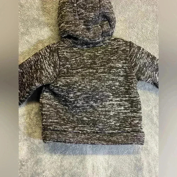 Carter’s boys‎ size 9 months plaid hooded jacket - Picture 6 of 12